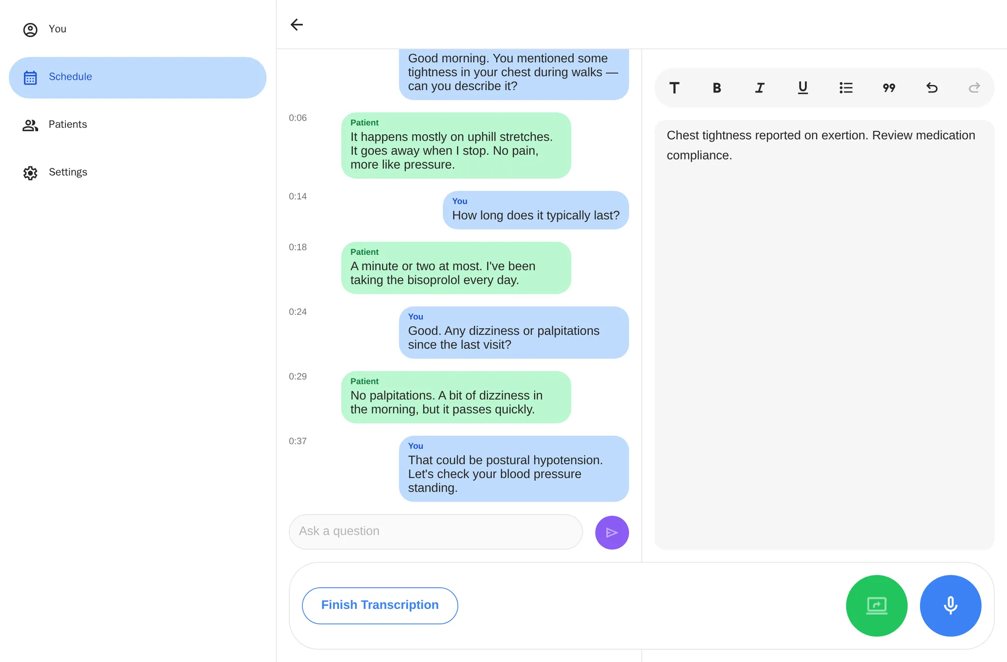 Maestra web app